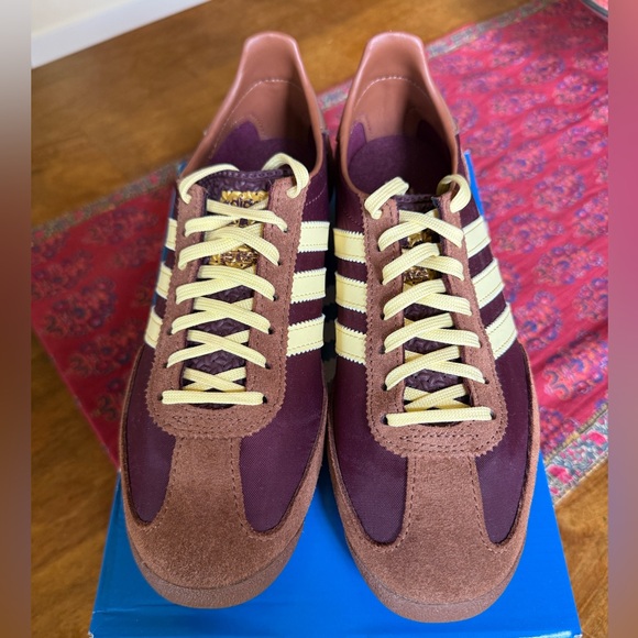 Adidas SL72 OG maroon/yellow/brown SZ 7 - Picture 1 of 5